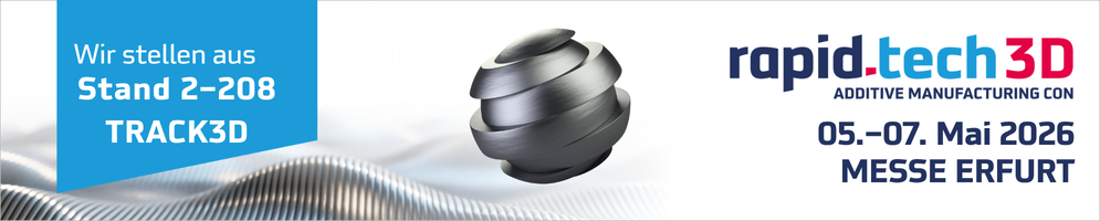 TRACK3D präsentiert den TrueFormer™ 600 powered by SituGuard™ auf der Rapid.Tech 3D 2026.